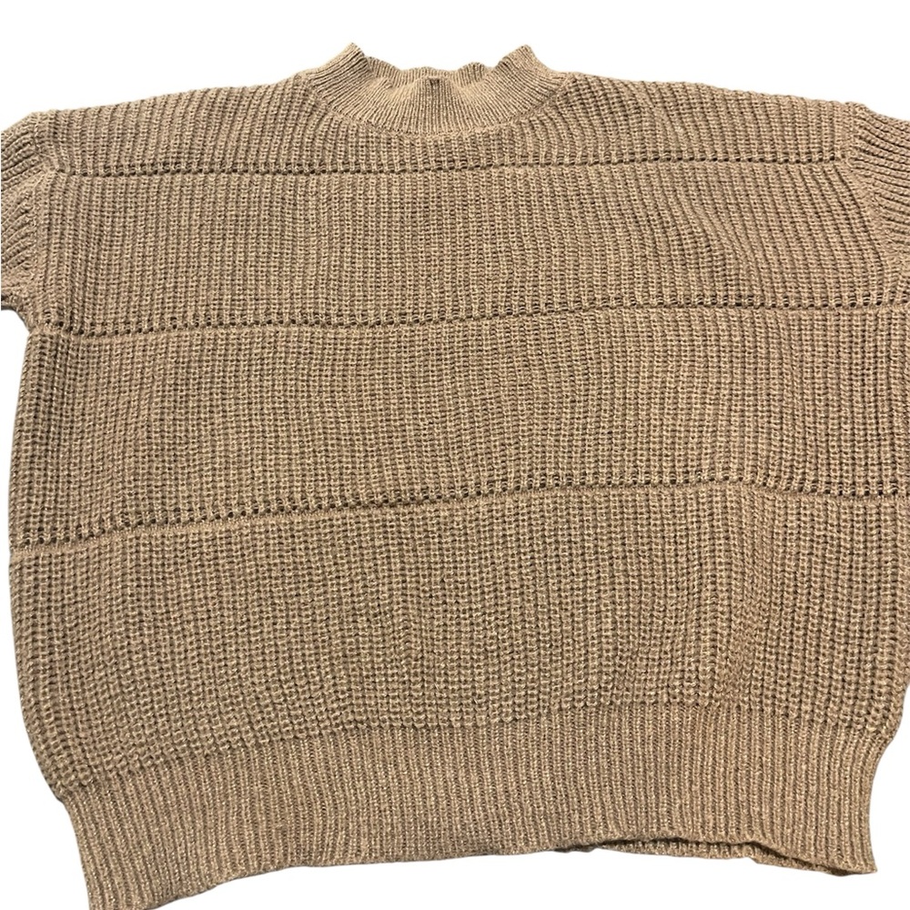 Women’s Pull Over Brown Knit Sweater